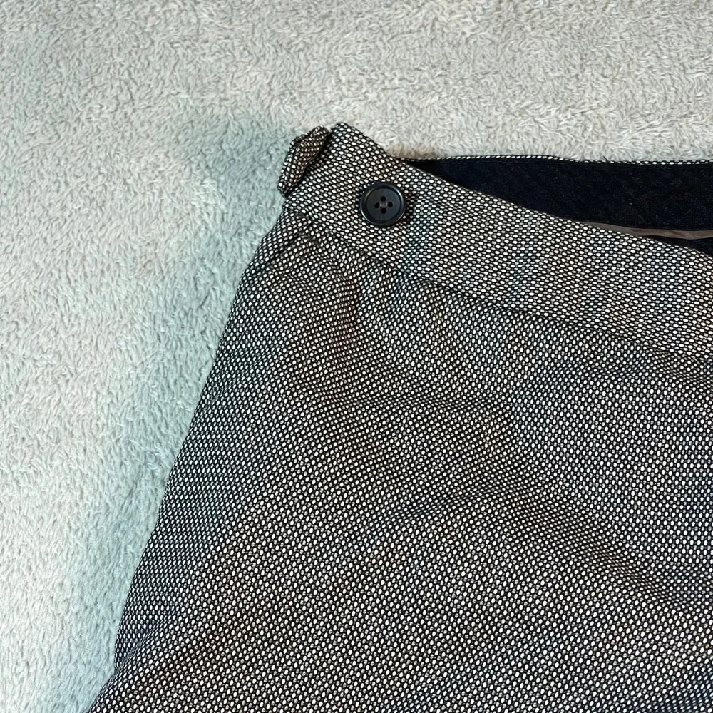 Banana Republic Martin Fit Houndstooth Career Dress Pants‎ Size 8 Women Birdseye